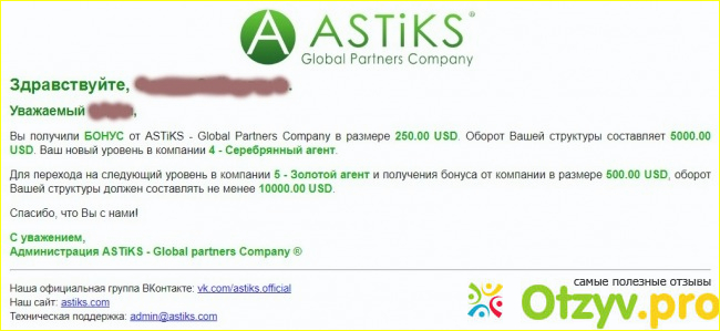 ASTiKS Global Partners Company отзывы фото6