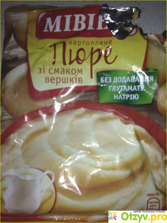 Отзыв о Пюре картофельное Мивина.