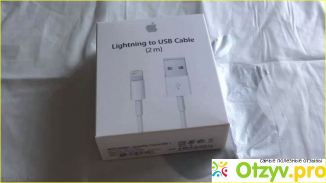 Отзыв о APPLE Lightning to USB Cable