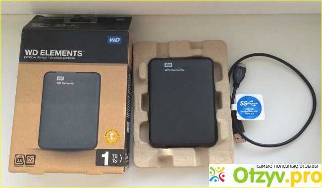 Жесткий диск Western Digital Elements Portable