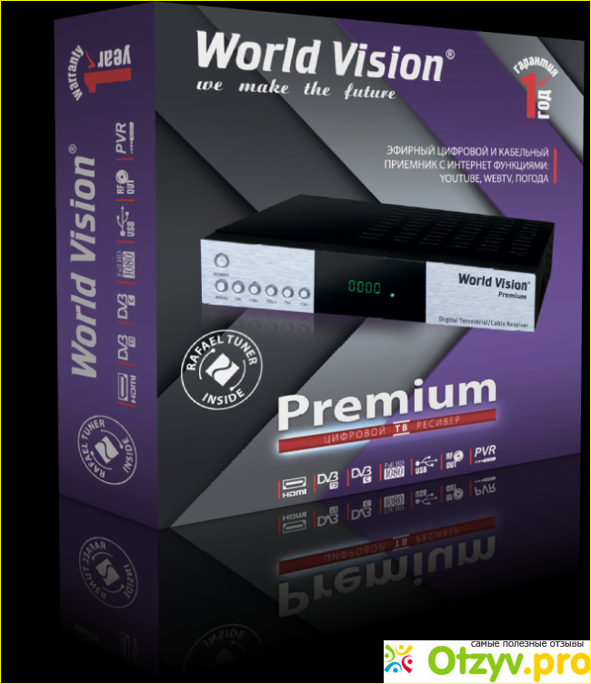 Отзыв о Тюнер World Vision Premium