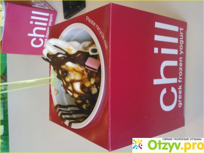 Отзыв о Chillbox Greek frozen yogurt