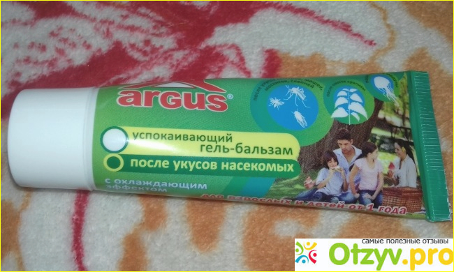 Отзыв о Успокаивающий гель-бальзам после укусов насекомых Argus