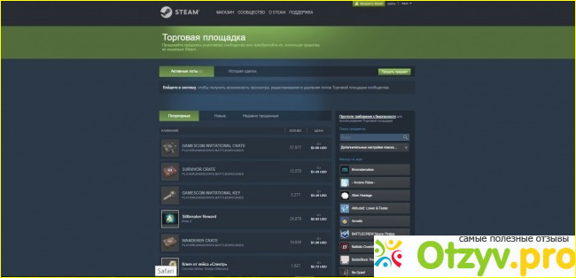 Steam Market