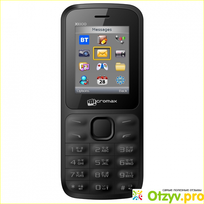 Общие впечатления о работе телефона Micromax X1800