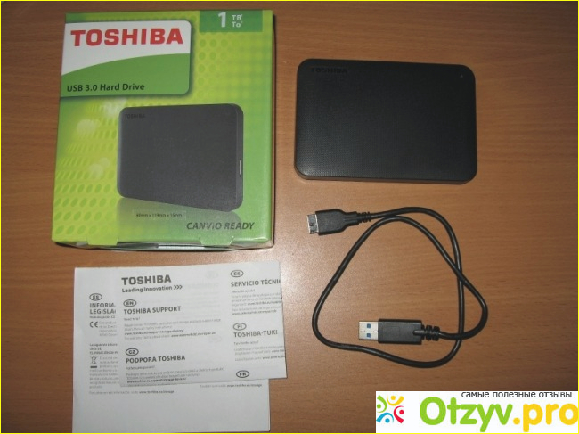 Жесткий диск Toshiba Canvio Ready