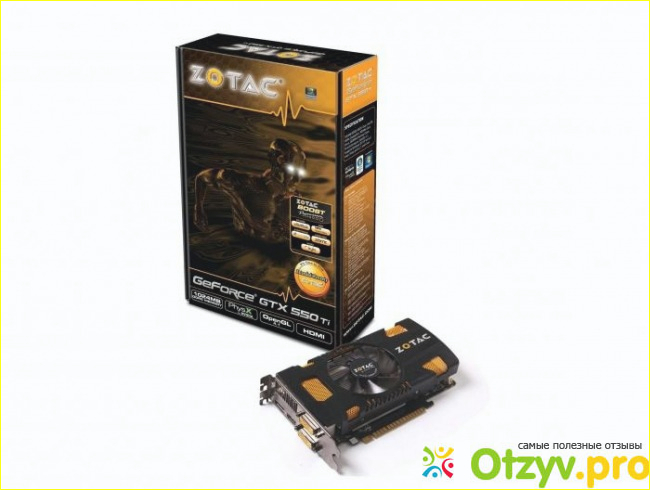 Отзыв о Видеокарта Asus GeForce GTX 550ti 1024MB DDR5/192bit