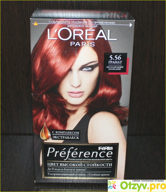 Отзыв о Краска для волос L'OREAL Preference Feria