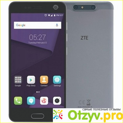 Отзыв о ZTE Blade V8, Black