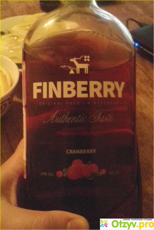 Отзыв о Напиток винный особый сладкий Finberry Cranberry