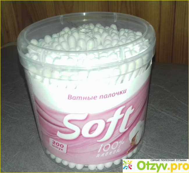 Отзыв о Ватные палочки Soft