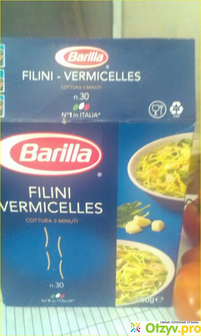 Отзыв о Filini Vermicelles
