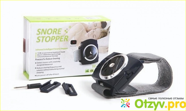 Инструкция по применению браслета Snore stopper