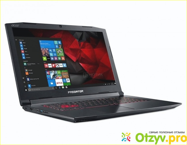 Процессор Acer Predator Helios 300 PH317-51-59RB, Black