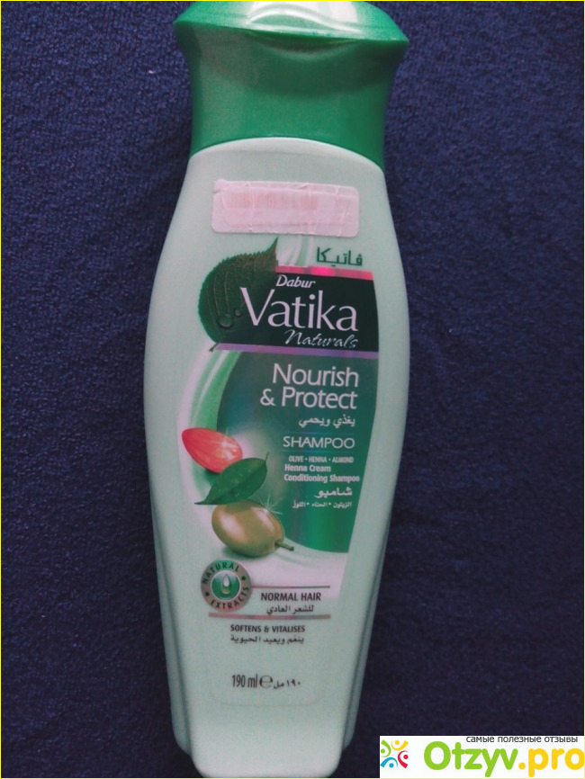 Отзыв о Шампунь Dabur Vatika Nourish Protect