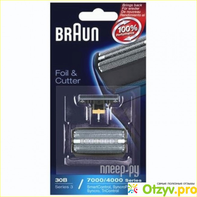 Сетка для бритвы Braun Series3 30B фото1
