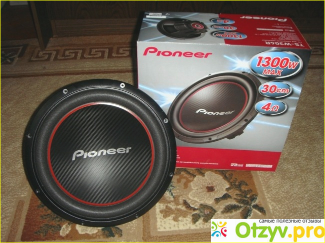 Характеристика Pioneer TS-W304R