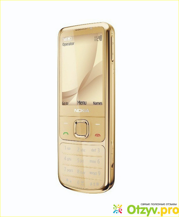 Характеристики телефона Nokia 6700 Classic Gold Edition