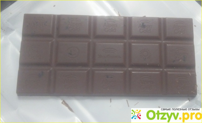 Шоколад молочный Альпен Гольд Орео фото2