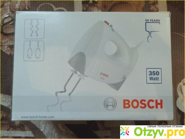 Отзыв о Миксер Bosch MFQ 3520