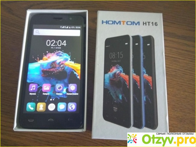 Отзыв о Homtom HT16