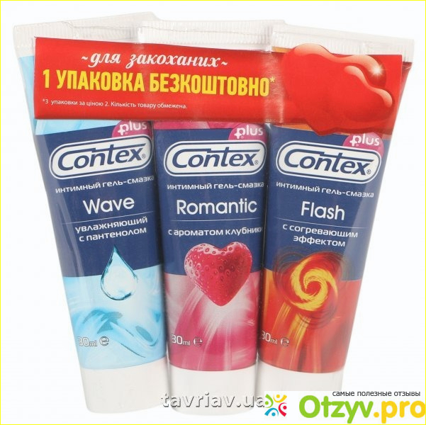 Явные плюсы смазки Contex Romantic 