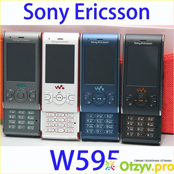 Основные возможности и особенности телефона Sony Ericsson W595