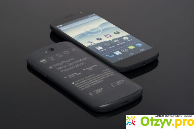 Основные технические характеристики Yota YotaPhone 2