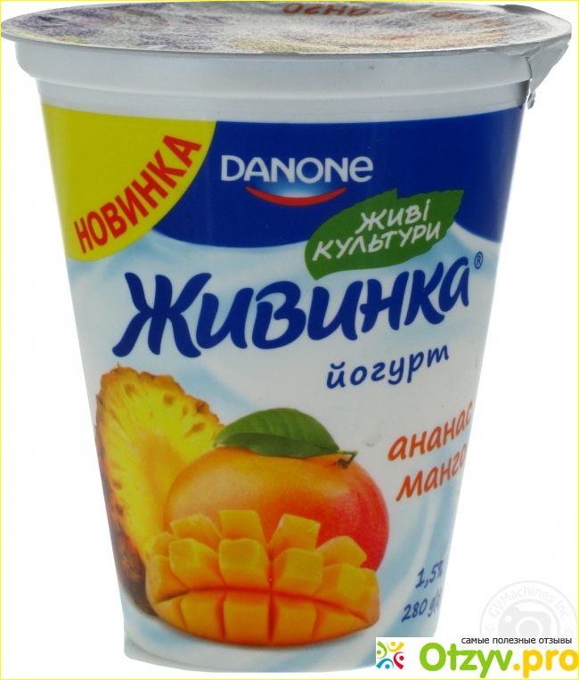 Йогурт Danone Живинка фото2