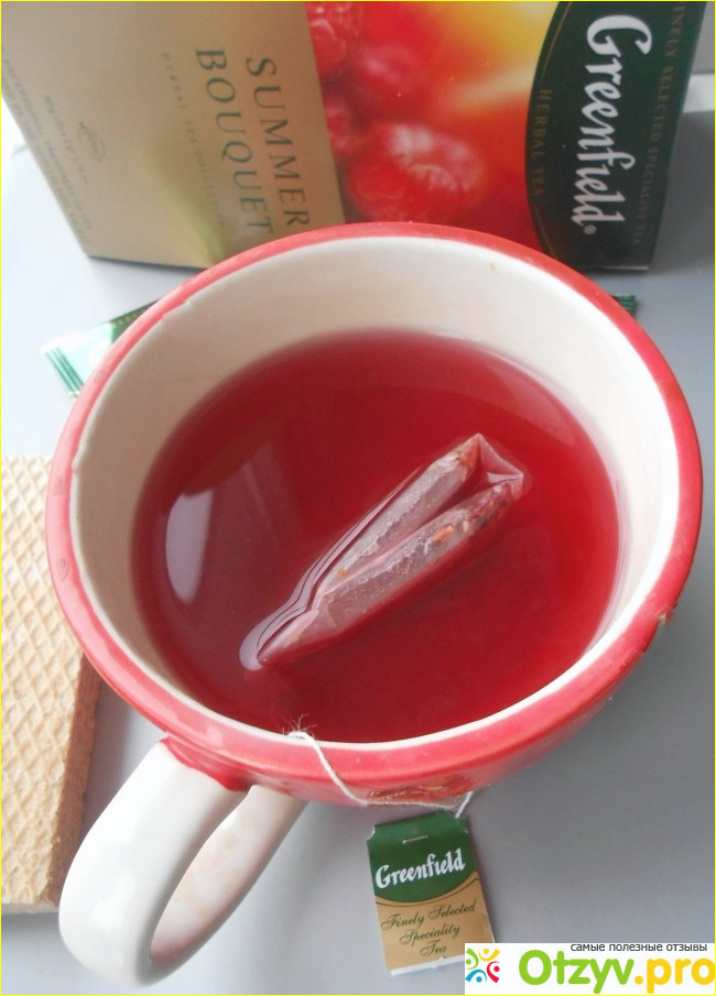 Отзыв о Фруктовый чай Greenfield Summer Bouquet
