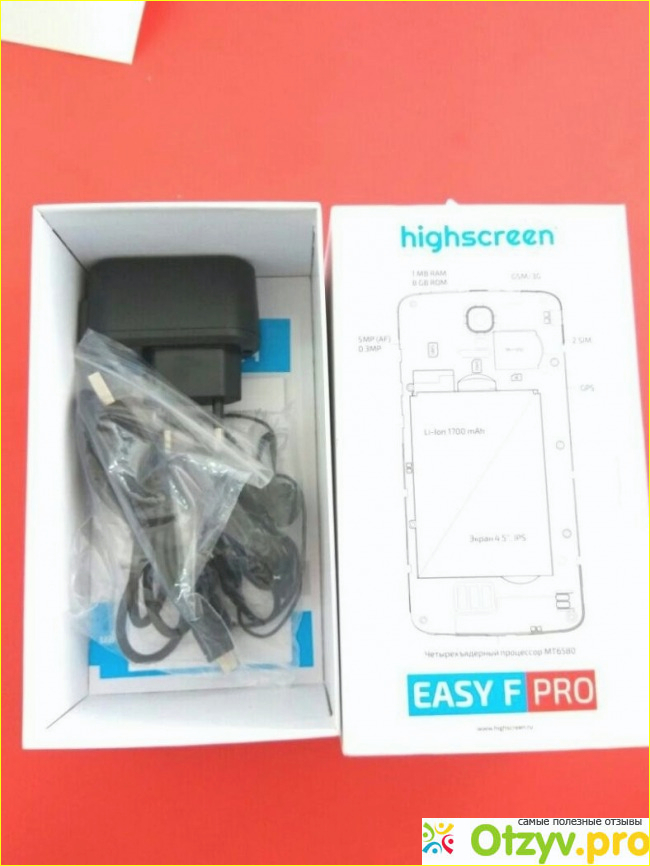 Смартфон Highscreen Easy F PRO.