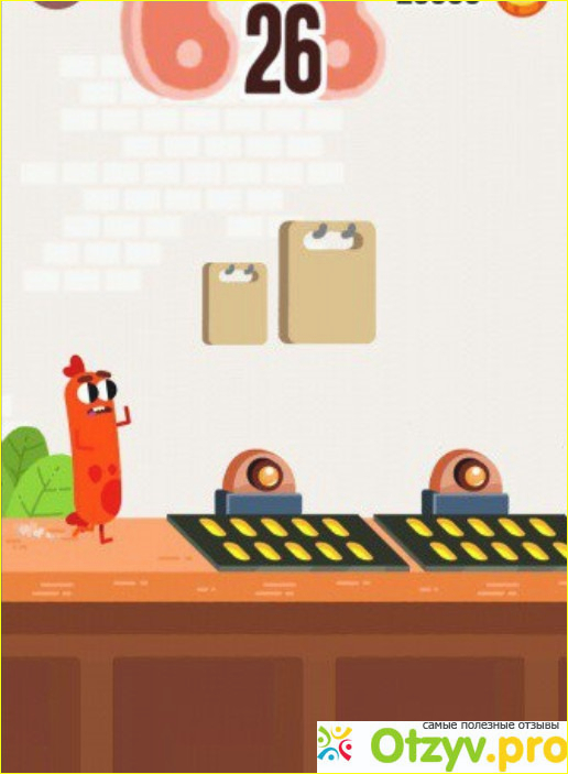 Sausages Run (бегающая сосиска сосиджес ран) игра на Android и на IOS фото1