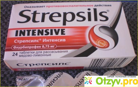 Отзыв о Стрепсилс интенсив отзывы