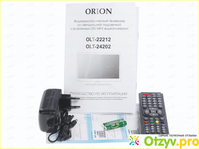 Основные возможности и особенности телевизора Orion OLT24202