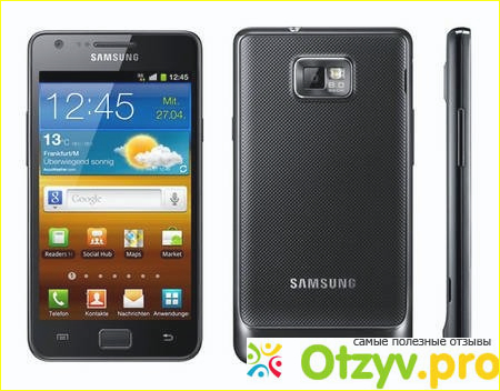 Основные возможности и особенности смартфона Samsung Galaxy S II I9100