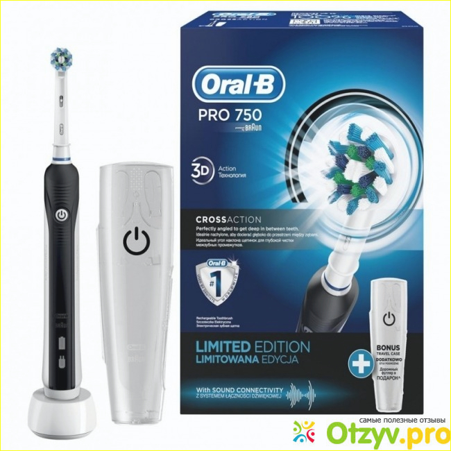 Основные возможности и особенности электрической зубной щетки Oral b pro 750