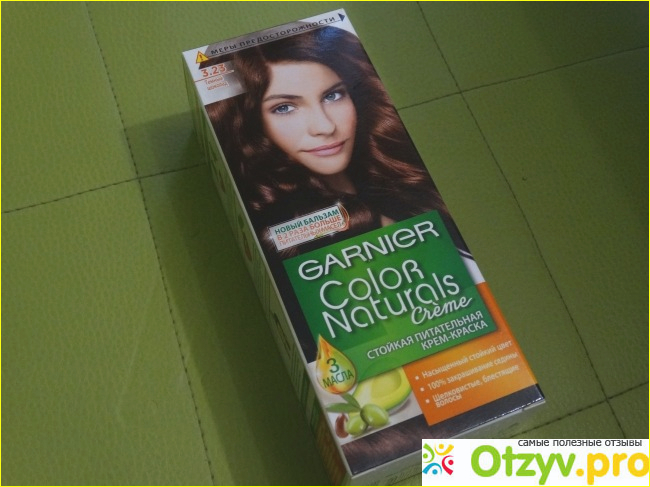 Отзыв о Краска для волос GARNIER Color Naturals с 3 маслами