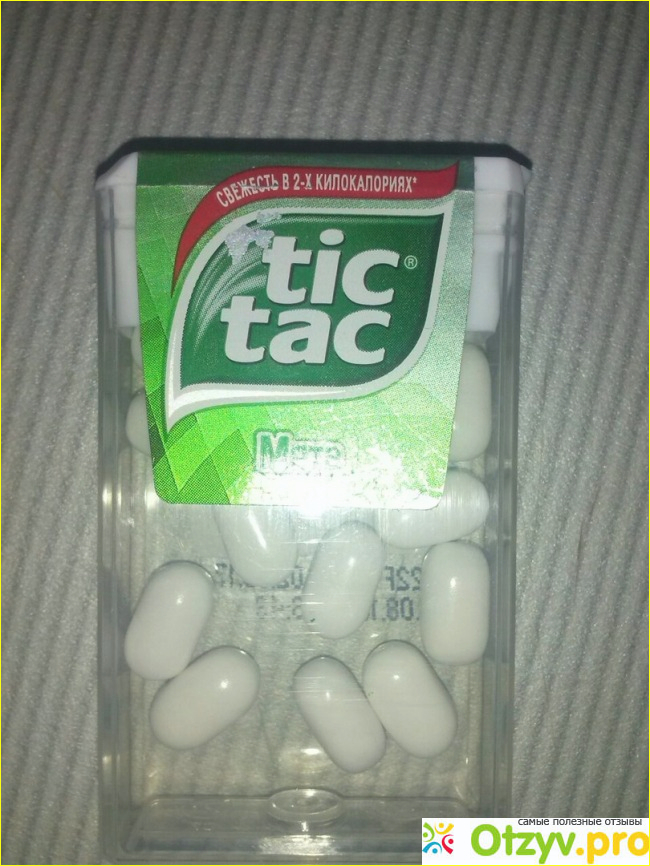 Отзыв о Драже мятные Ferrero Tic Tac