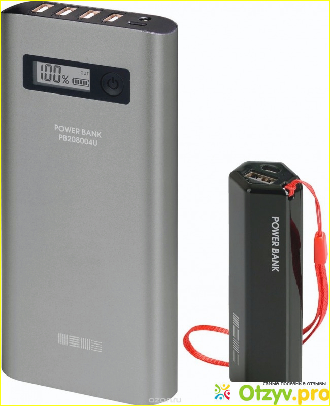 Плюсы и минусы внешнего аккумулятора INTERSTEP POWERBANK PB208004U