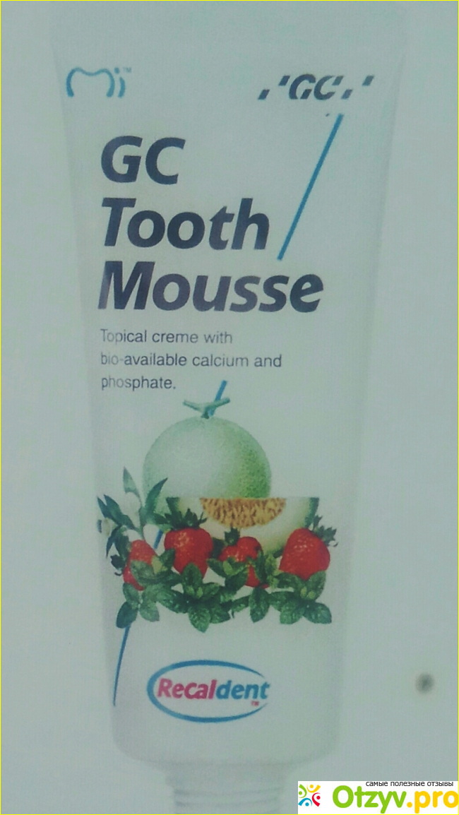 Отзыв о Крем для зубов Tooth Mousse