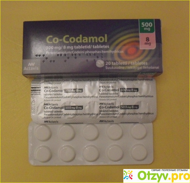 Отзыв о Противовоспалительный препарат Co-codamol