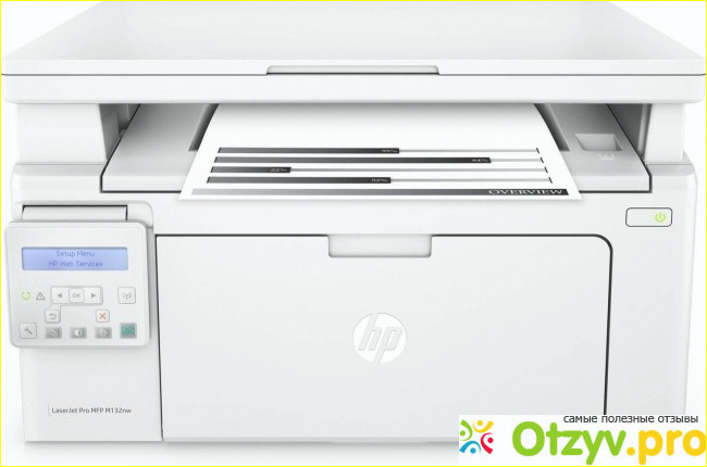 Основные технические характеристики, возможности и особенности МФУ HP LaserJet Pro M132nw