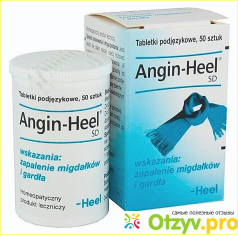 Отзыв о АНГИН-ХЕЕЛЬ С (ANGIN-HEEL® S)