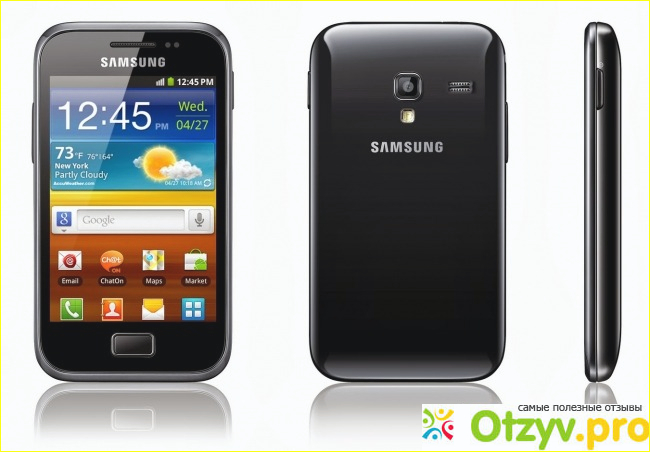 Основные возможности и особенности смартфона Samsung Galaxy Ace S5830