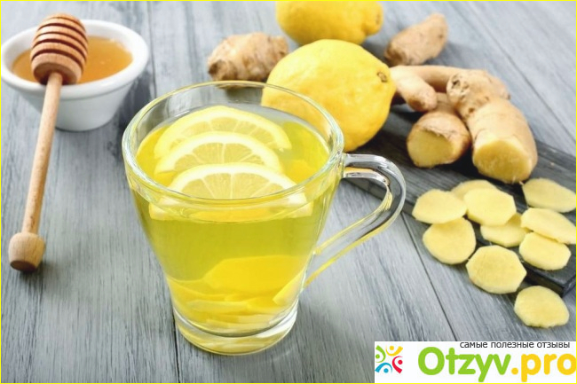 Отзыв о Напиток имбирь лимон мед для похудения отзывы