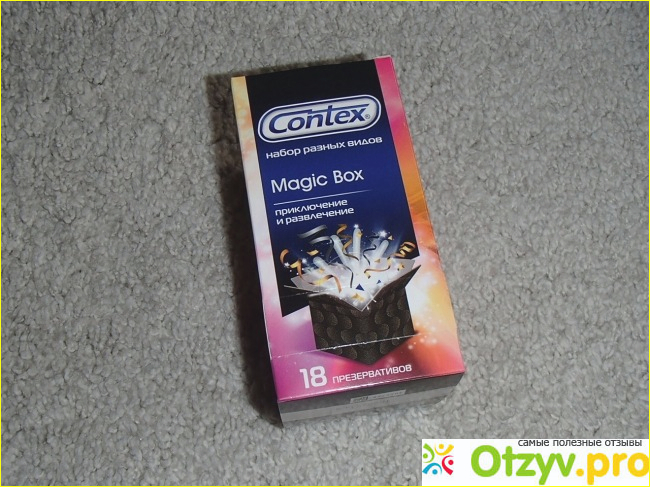 Отзыв о Презервативы Contex Magic Box