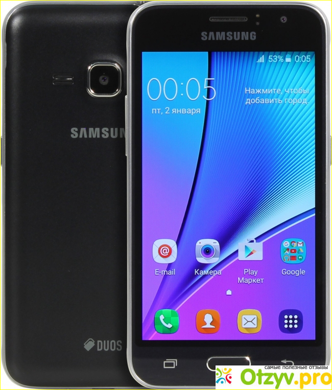 Смартфон Samsung Galaxy J1 2016 sm j120f