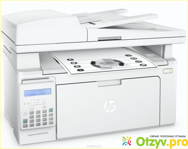 Основные параметры, возможности и особенности МФУ hp laserjet pro m132fn