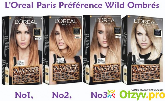 Где купить краску для омбре L'Oreal Preference Wild Ombres