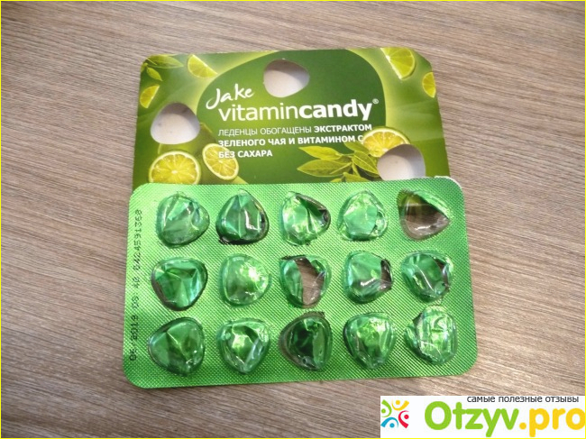 Отзыв о Леденцы Jake vitamin Candy